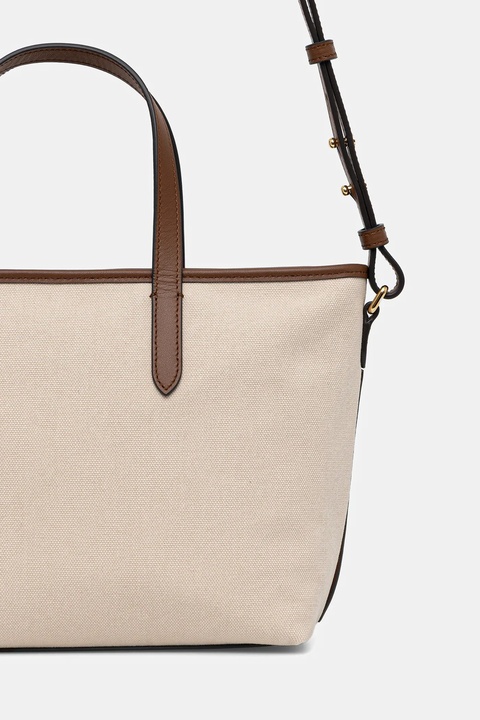 Bally torebka kolor beżowy WAE07J - zdjęcie produktu nr 1