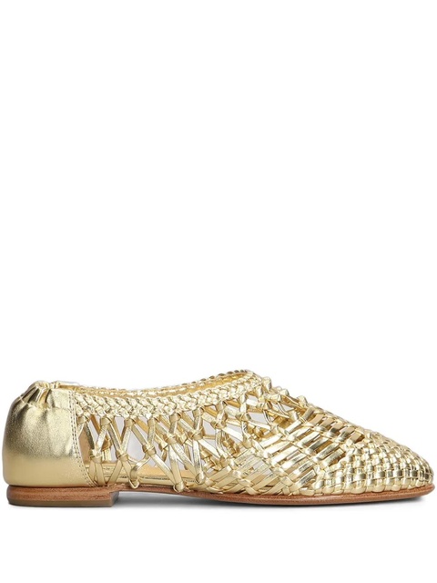 Simkhai Eden ballerina shoes - Gold - zdjęcie produktu nr 1
