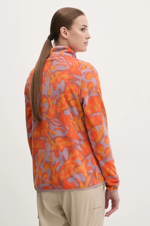 Helly Hansen bluza sportowa Maridalen kolor pomarańczowy wzorzysta 63430 - zdjęcie produktu nr 1