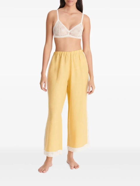 ERES Lagune linen trousers - Yellow - zdjęcie produktu nr 2