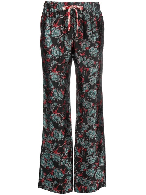 Zadig&Voltaire Pomy jacquard-pattern trousers - Black - zdjęcie produktu nr 1