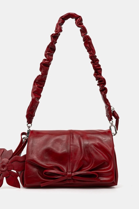 Desigual torebka REPRISE RED VALENTI kolor czerwony 25WAXPC8 - zdjęcie produktu nr 1