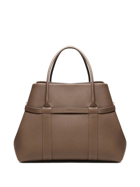 Loro Piana Ghiera leather-buckle shopper bag - Brown - zdjęcie produktu nr 1