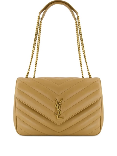 Saint Laurent large Loulou Matelassé shoulder Bag - Neutrals - zdjęcie produktu nr 1