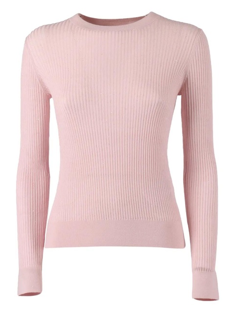 Max Mara Marabu ribbed-knit jersey - Pink - zdjęcie produktu nr 1