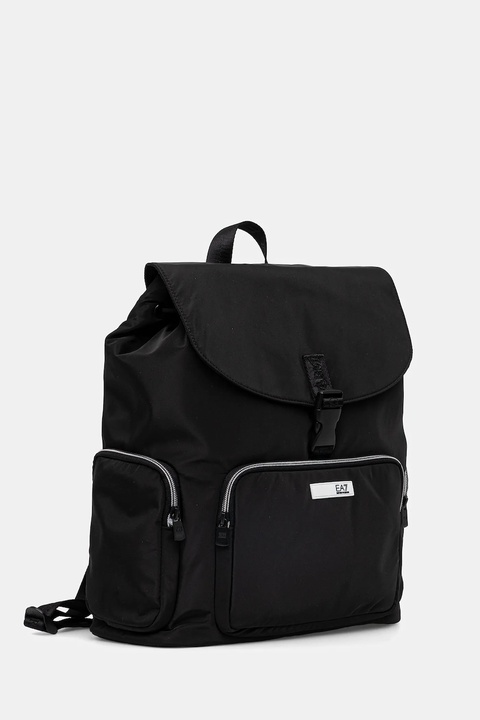 EA7 Emporio Armani plecak damski kolor czarny mały gładki AF18306.7W000740 - zdjęcie produktu nr 2