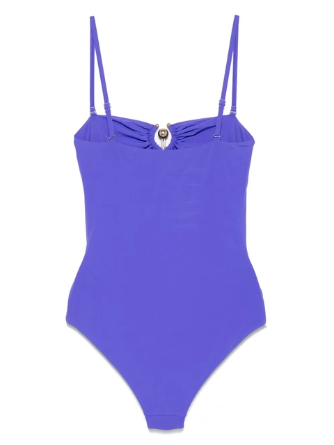 Christopher Esber Pierced Orbit swimsuit - Purple - zdjęcie produktu nr 2