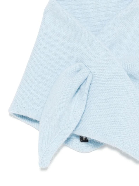 SANDRO knitted scarf - Blue - zdjęcie produktu nr 2