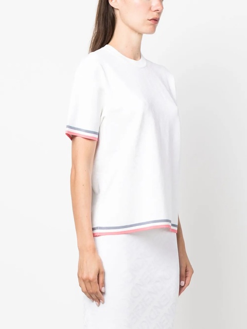 FENDI motif-print round-neck T-shirt - White - zdjęcie produktu nr 2
