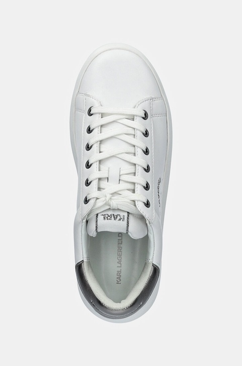 Karl Lagerfeld sneakersy skórzane KAPRI kolor biały KL67538 - zdjęcie produktu nr 2