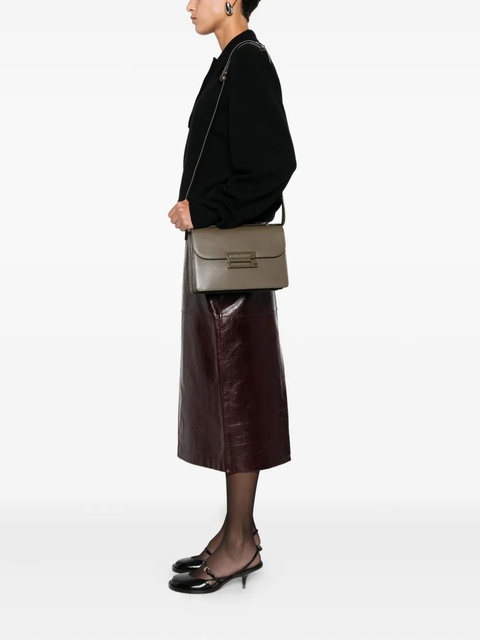 Victoria Beckham top-handle leather shoulder bag - Green - zdjęcie produktu nr 2