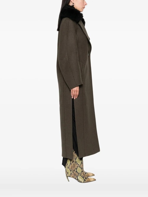 Blumarine single-breasted coat - Green - zdjęcie produktu nr 2
