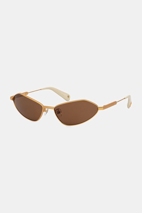 Jacquemus okulary przeciwsłoneczne BAMBINO kolor złoty JAC68C1SUN - zdjęcie produktu nr 1