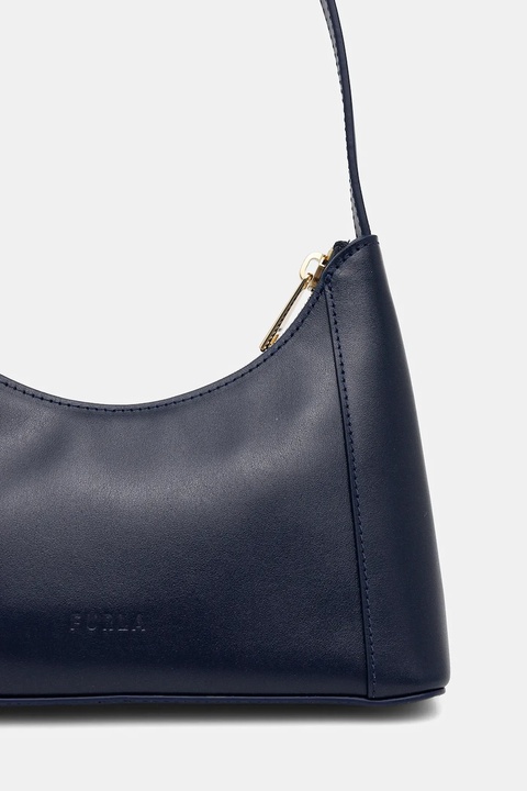 Furla torebka skórzana kolor granatowy WB00863.AX0733.4533S - zdjęcie produktu nr 2
