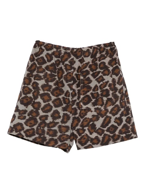 Nanushka animal-print shorts - Brown - zdjęcie produktu nr 1