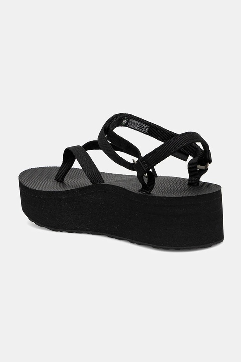 Teva sandały Flatform Sandal Slim damskie kolor czarny na platformie 1164630 - zdjęcie produktu nr 2