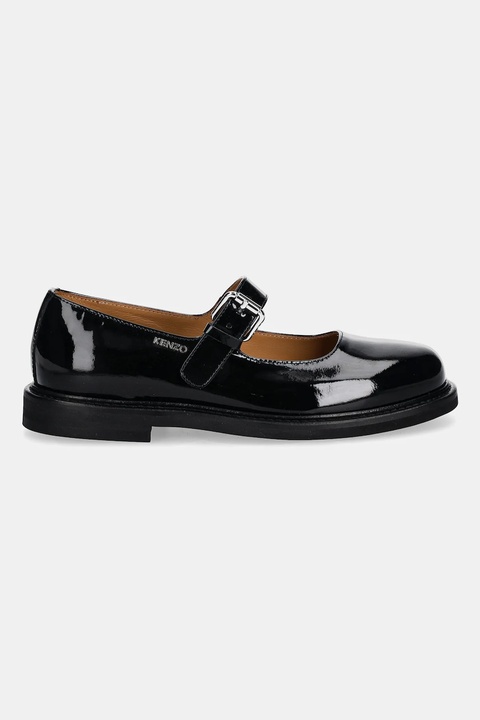 Kenzo baleriny skórzane Meari Mary Jane kolor czarny FF62BA710L69.99 - zdjęcie produktu nr 2