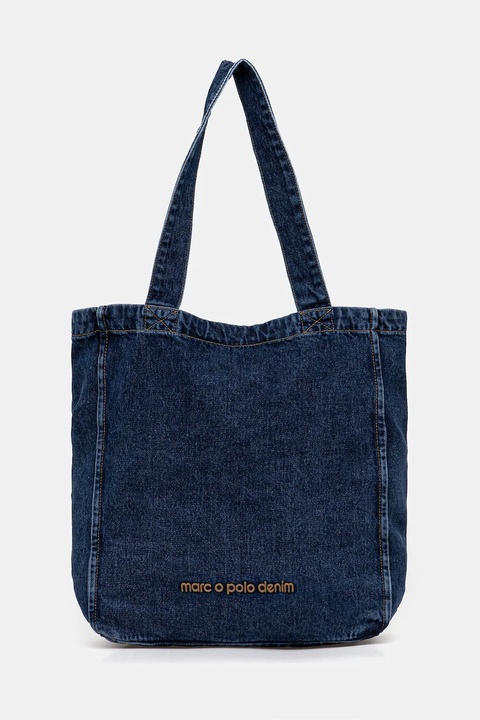 Marc O'Polo torebka bawełniana kolor granatowy 5000007433 - zdjęcie produktu nr 1