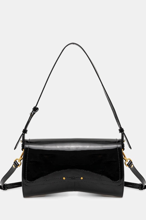 Gianni Chiarini torebka skórzana KEIRA kolor czarny BS.11601.VRPIU - zdjęcie produktu nr 1