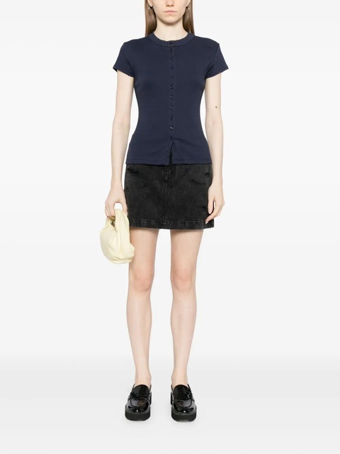 Reformation Raelynn knit top - Blue - zdjęcie produktu nr 1