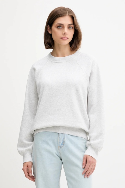 Abercrombie & Fitch bluza damska kolor szary melanżowa KI152-5350-112 - zdjęcie produktu nr 1