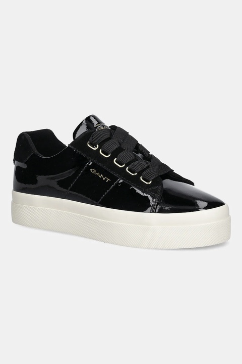 Gant sneakersy skórzane Avona damskie kolor czarny 31531991 - zdjęcie produktu nr 2