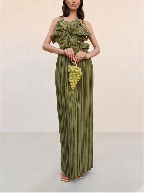 Cult Gaia Hestra gown - Green - zdjęcie produktu nr 2