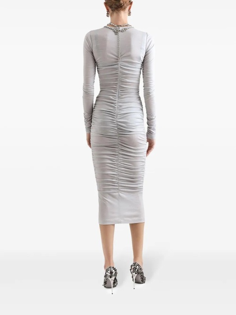 Dolce & Gabbana ruched dress - Grey - zdjęcie produktu nr 2