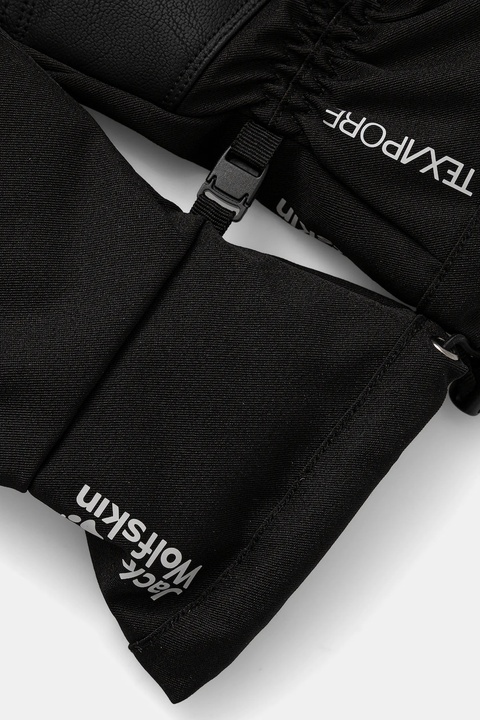 Jack Wolfskin rękawice INS HIKE kolor czarny A65225 - zdjęcie produktu nr 2