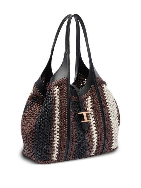 Tod's T Timeless shopper bag - Brown - zdjęcie produktu nr 2