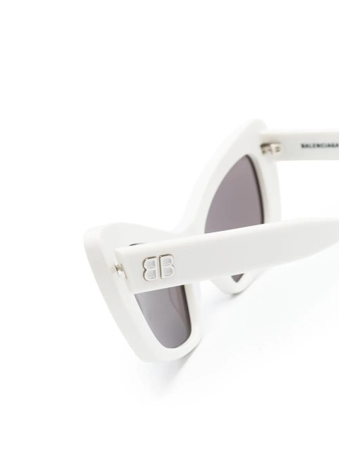 Balenciaga Eyewear Monaco cat-eye frame sunglasses - White - zdjęcie produktu nr 2