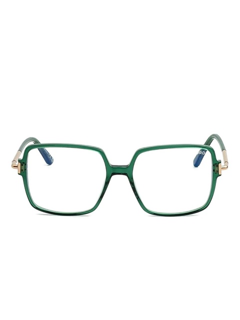 TOM FORD Eyewear square-frame glasses - Green - zdjęcie produktu nr 1