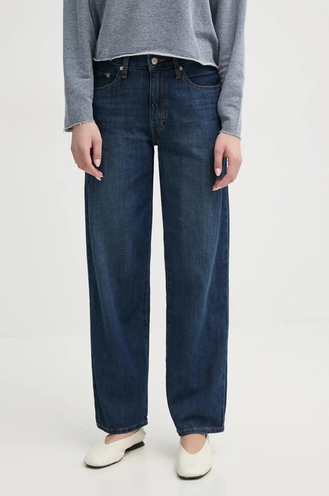 Levi's jeansy BAGGY DAD damskie medium waist - zdjęcie produktu nr 1
