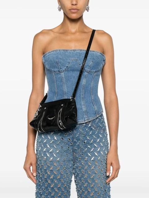 Zadig&Voltaire Sunny Mood leather cross body bag - Black - zdjęcie produktu nr 1