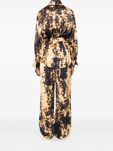 Victoria Beckham printed jacket - Brown - zdjęcie produktu nr 2