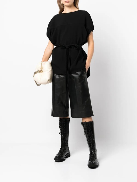 Proenza Schouler matte crepe cocoon top - Black - zdjęcie produktu nr 2