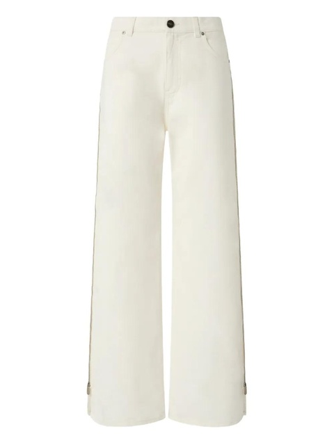 PINKO zip-detail jeans - White - zdjęcie produktu nr 1