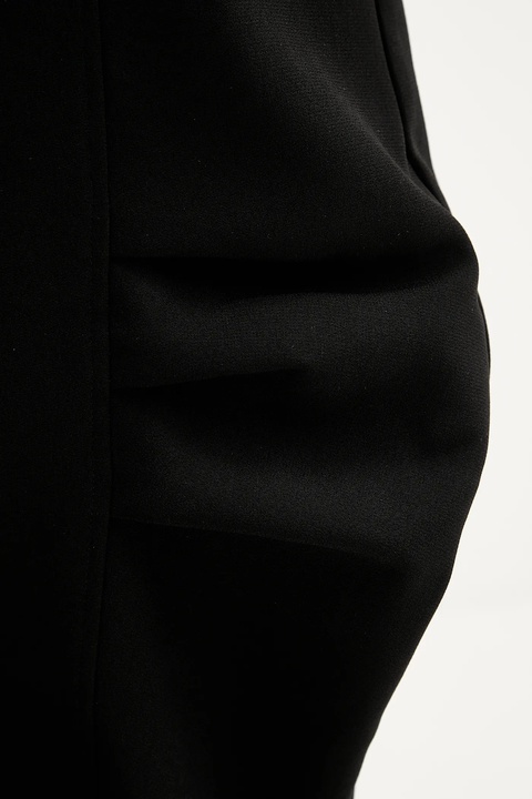 Rotate spodnie damskie kolor czarny szerokie high waist 114826100 - zdjęcie produktu nr 2