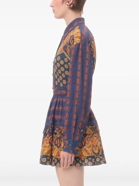 Valentino Garavani Medaglioni Voyage Imaginaire shirt - Blue - zdjęcie produktu nr 2