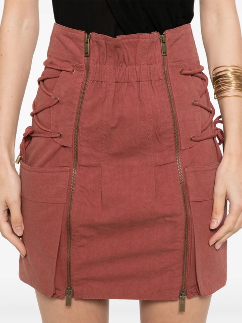 ISABEL MARANT Iteli mini skirt - Brown - zdjęcie produktu nr 2