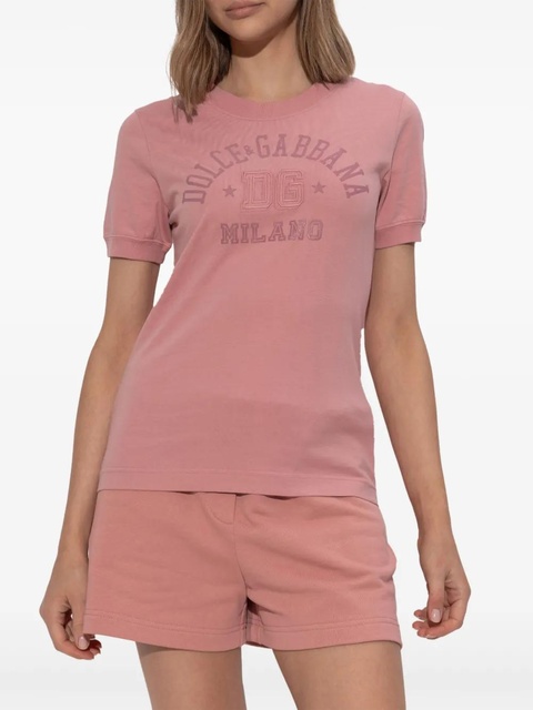 Dolce & Gabbana cotton t-shirt - Pink - zdjęcie produktu nr 2