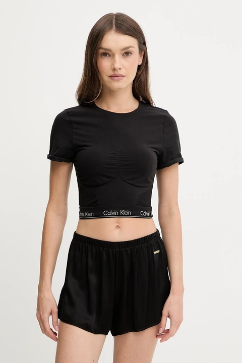 Calvin Klein Underwear t-shirt damski kolor czarny LV00QF8342 - zdjęcie produktu nr 1