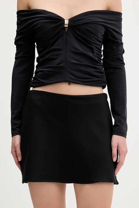Hollister Co. spódnica kolor czarny mini ołówkowa KI343-5219-900 - zdjęcie produktu nr 1