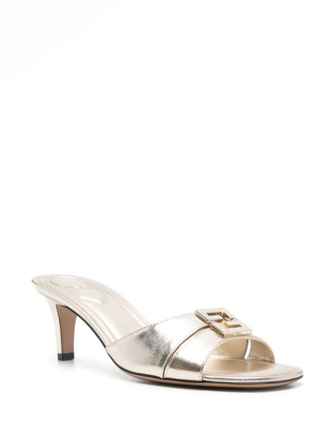 FENDI 55mm FFold mules - Gold - zdjęcie produktu nr 2