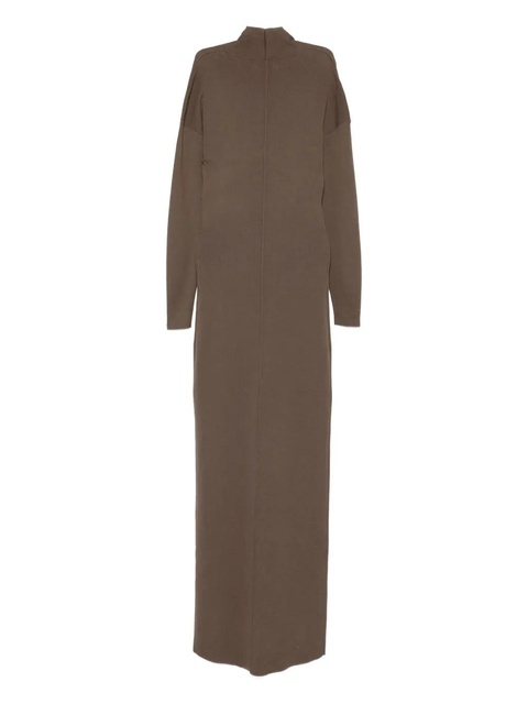 ENTIRE STUDIOS V-neck panelled maxi dress - Brown - zdjęcie produktu nr 2