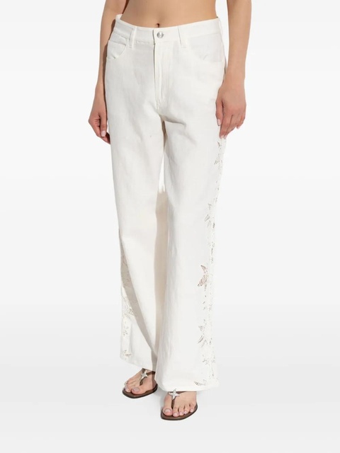 Zadig&Voltaire embroidered trousers - White - zdjęcie produktu nr 2
