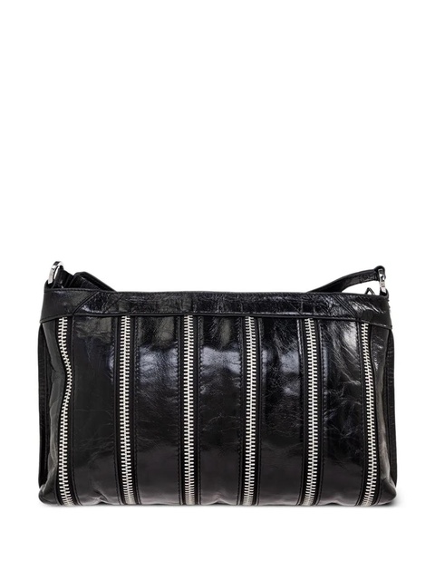 Zadig&Voltaire Sunny Moody multiple-zip leather shoulder bag - Black - zdjęcie produktu nr 2