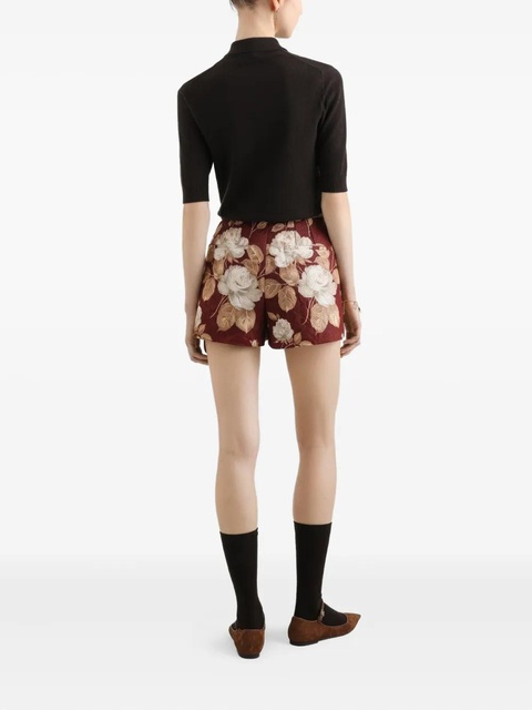 Dolce & Gabbana short-sleeve buttoned cardigan - Brown - zdjęcie produktu nr 2