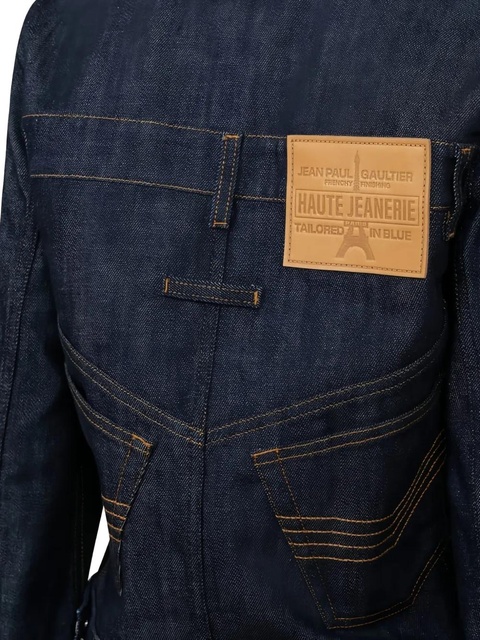 Jean Paul Gaultier trompe-l'oeil denim jacket - Blue - zdjęcie produktu nr 2