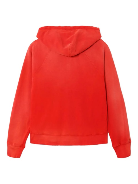 RE/DONE zip-up hooded sweatshirt - Red - zdjęcie produktu nr 2